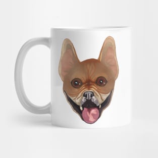Grinning Bulldog Mug